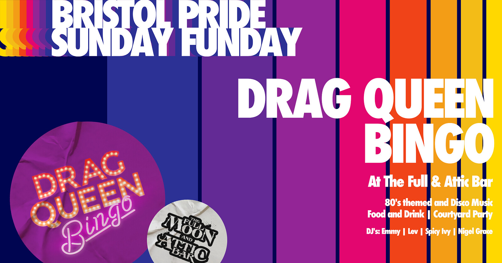 Drag Queen Bingo Sunday Funday at The Attic Bar