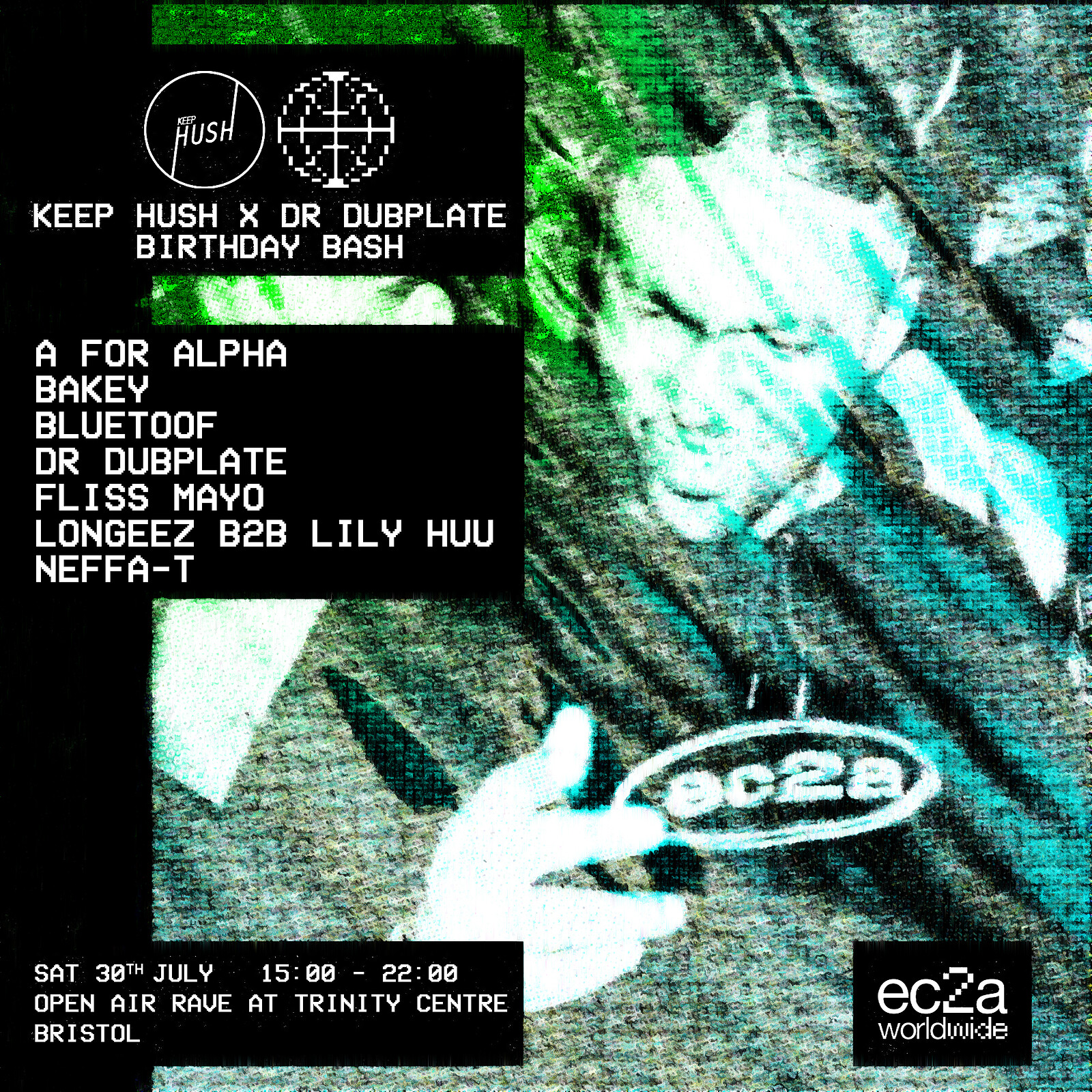 Keep Hush x Dr Dubplate Birthday Bash at The Trinity Centre