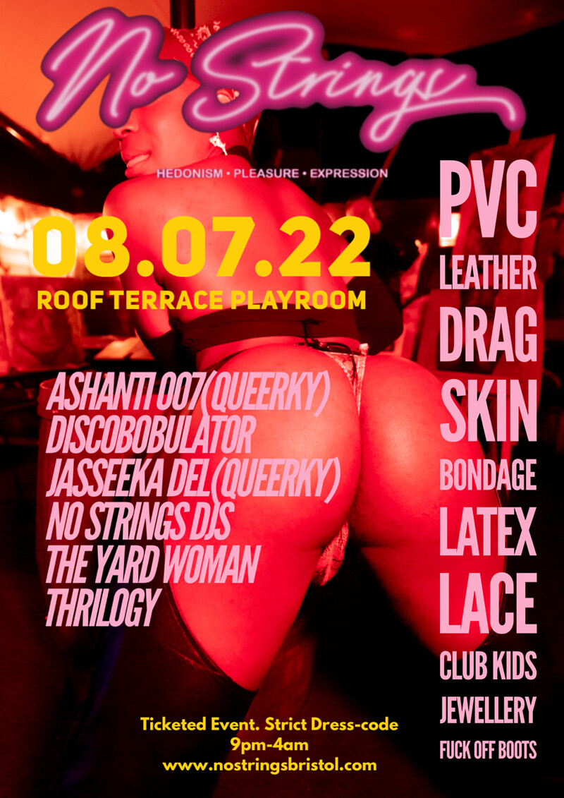 NO STRINGS w/ ROOF TERRACE PLAYROOM at Dare to Club
