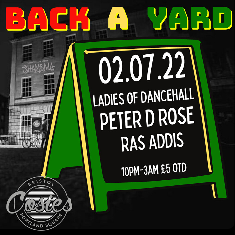 Back A Yard at Cosies