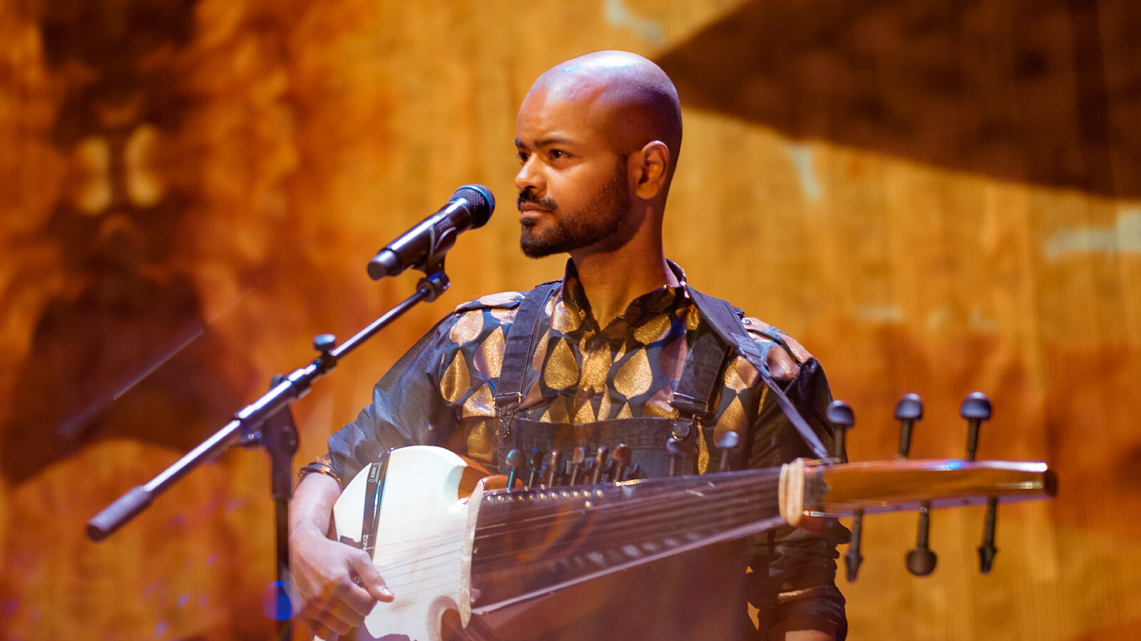 Soumik Datta at Bristol Beacon Foyer