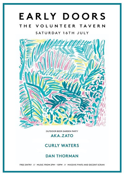 Early Doors Day Party at The Volunteer Tavern