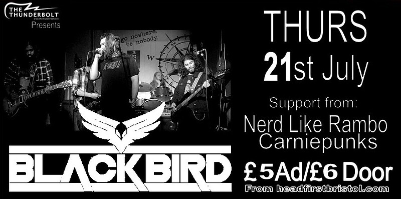 BLACK BIRD + Support at The Thunderbolt