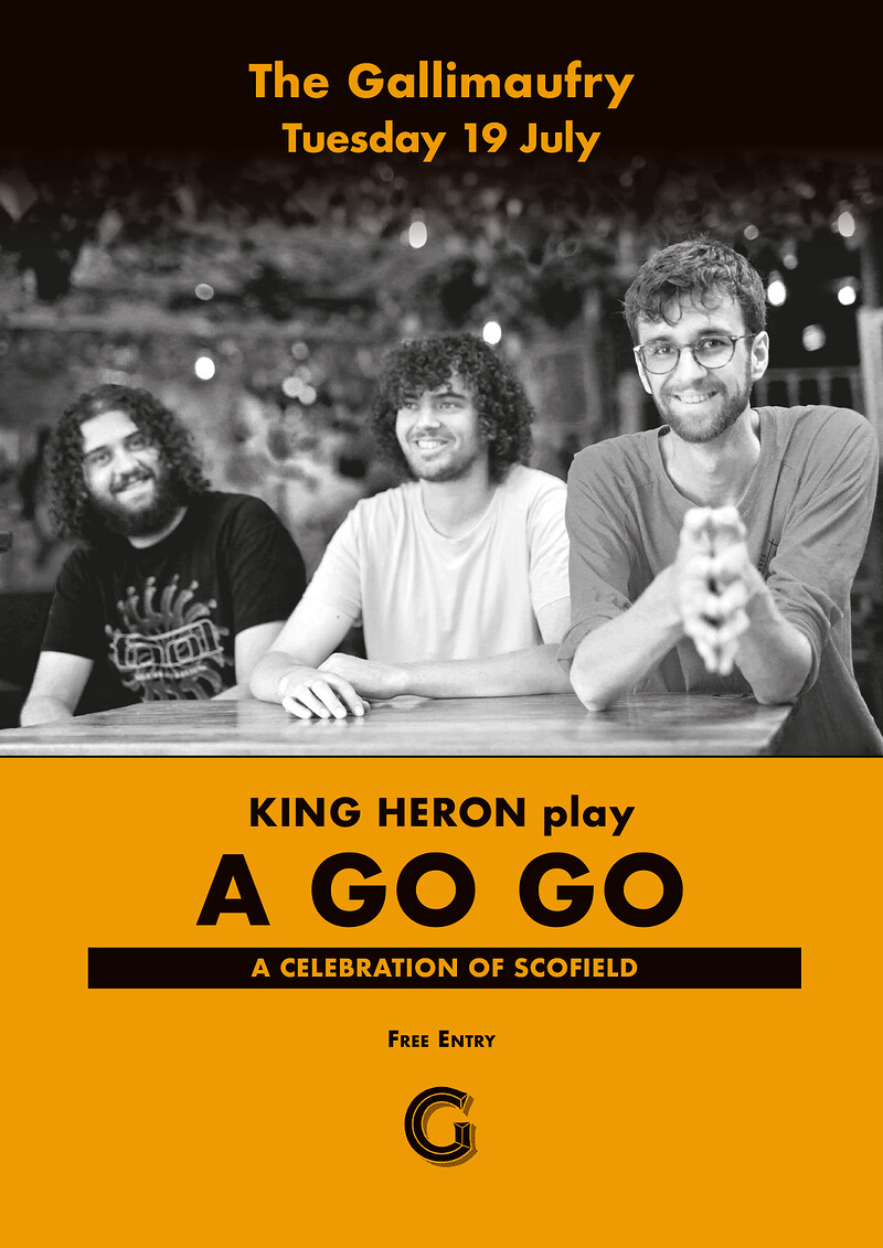 King Heron perform 'A Go Go' at The Gallimaufry