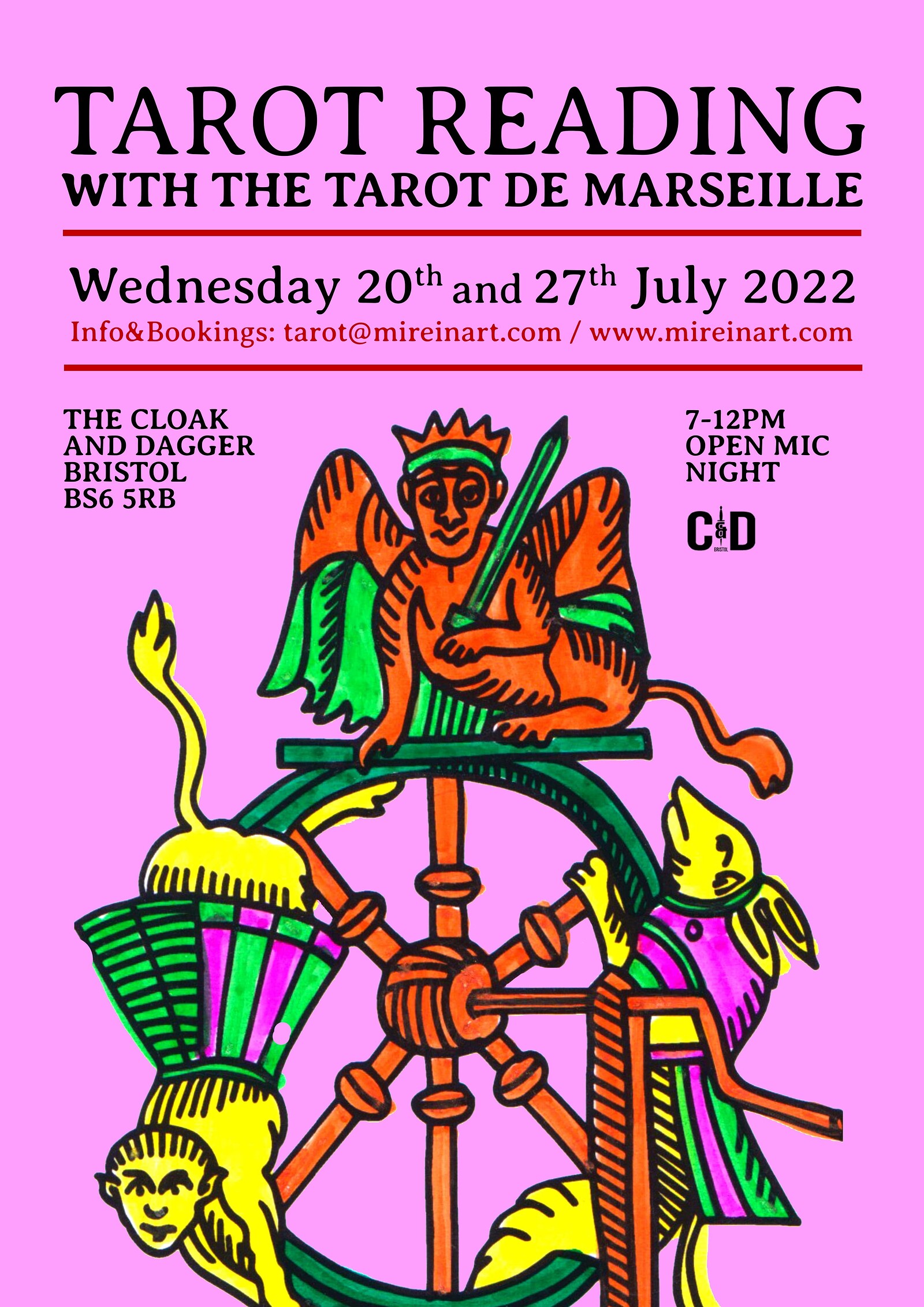Tarot Reading at Cloak and Dagger at The Cloak and Dagger