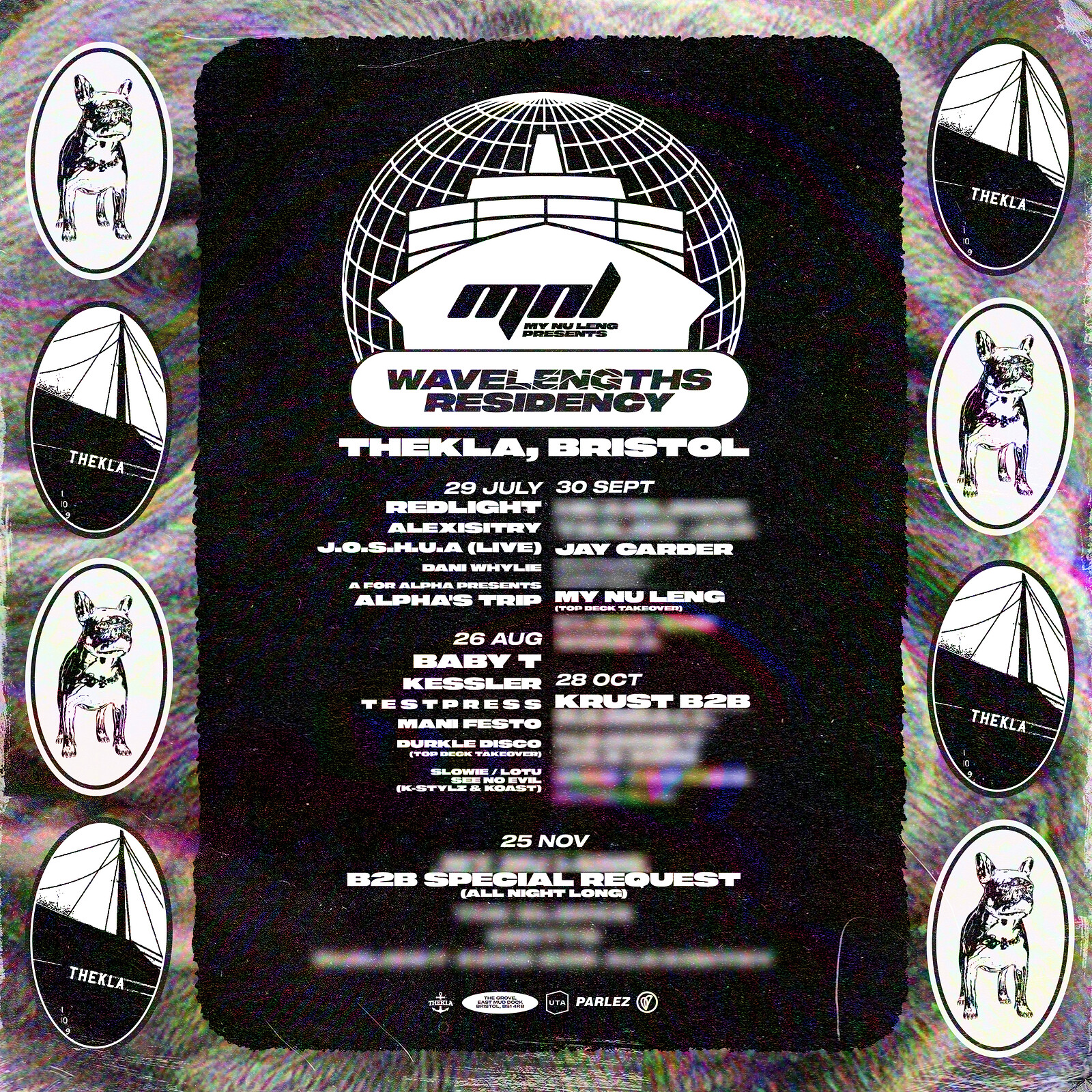 My Nu Leng: Wavelengths Residency at Thekla