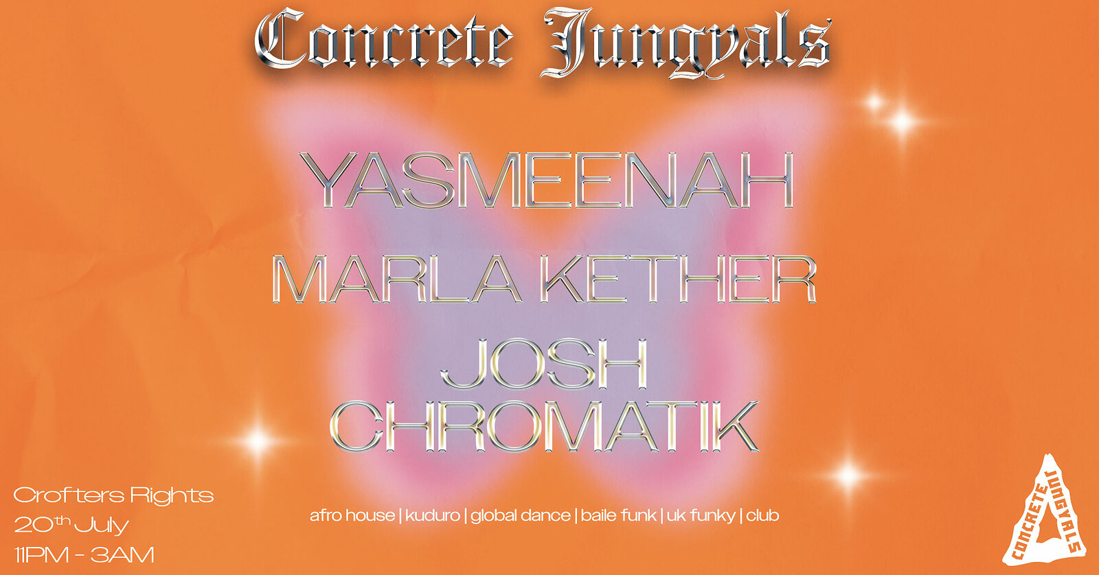 Concrete Jungyals Presents: The Last Dance at Crofters Rights