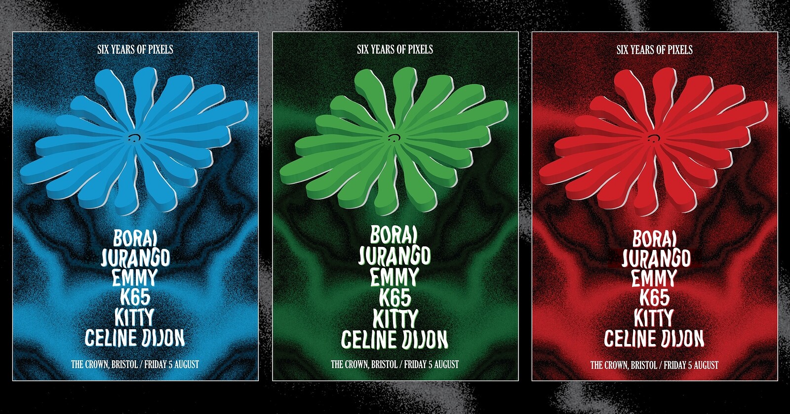 Pixels Presents: Borai / EMMY B2B K65 / Jurango at The Crown, Bristol