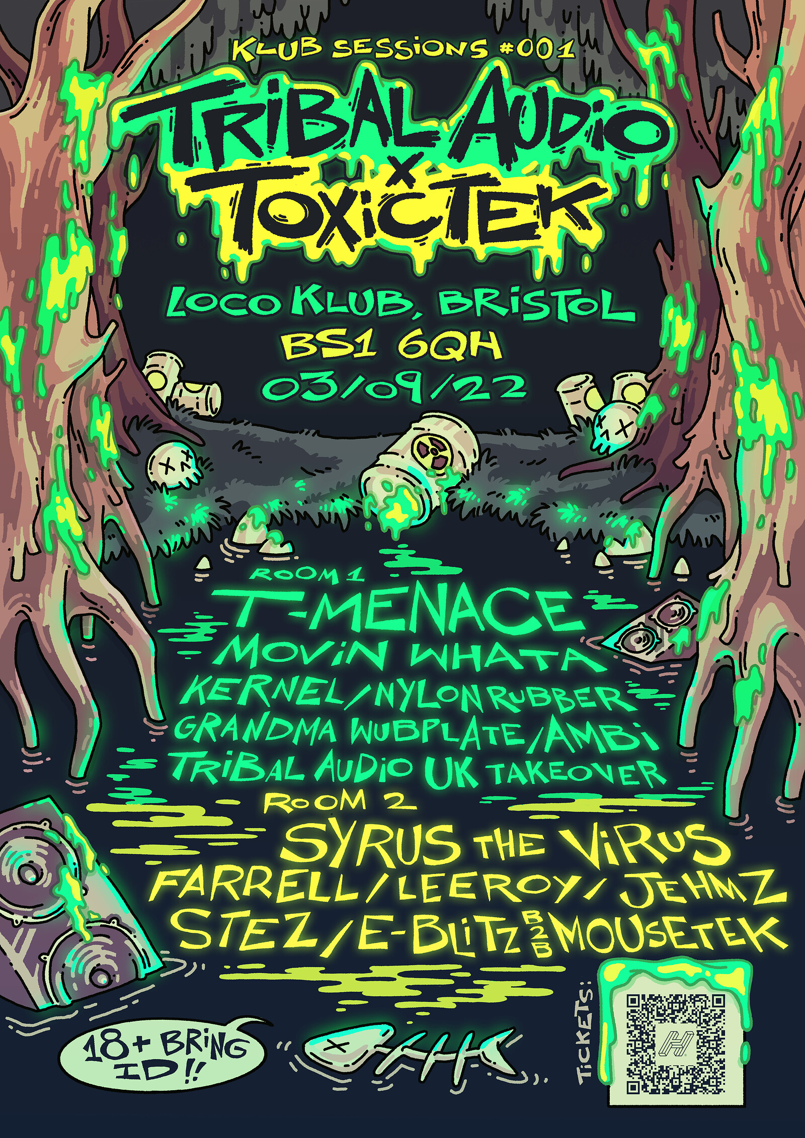 Tribal Audio x Toxic Tek Klub Sessions 001 at Loco Klub