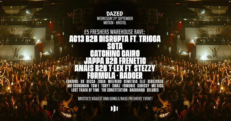 Dazed x Motion Warehouse Rave at Motion