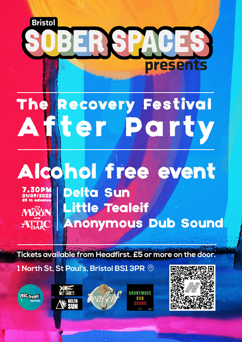 Bristol Sober Spaces | Recovery Fest After Party at The Attic Bar