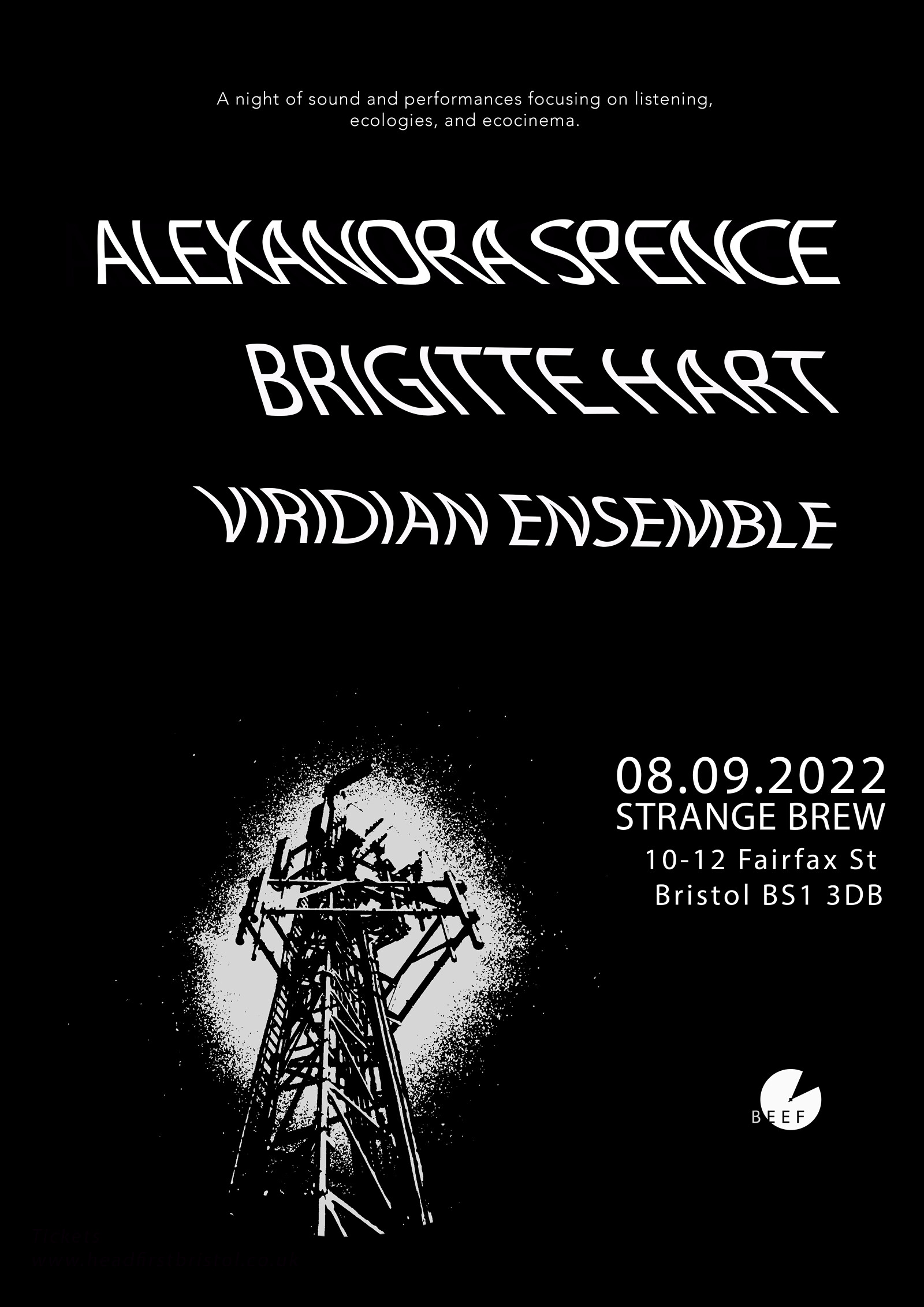Alexandra Spence, Brigitte Hart, Viridian Ensemble at Strange Brew