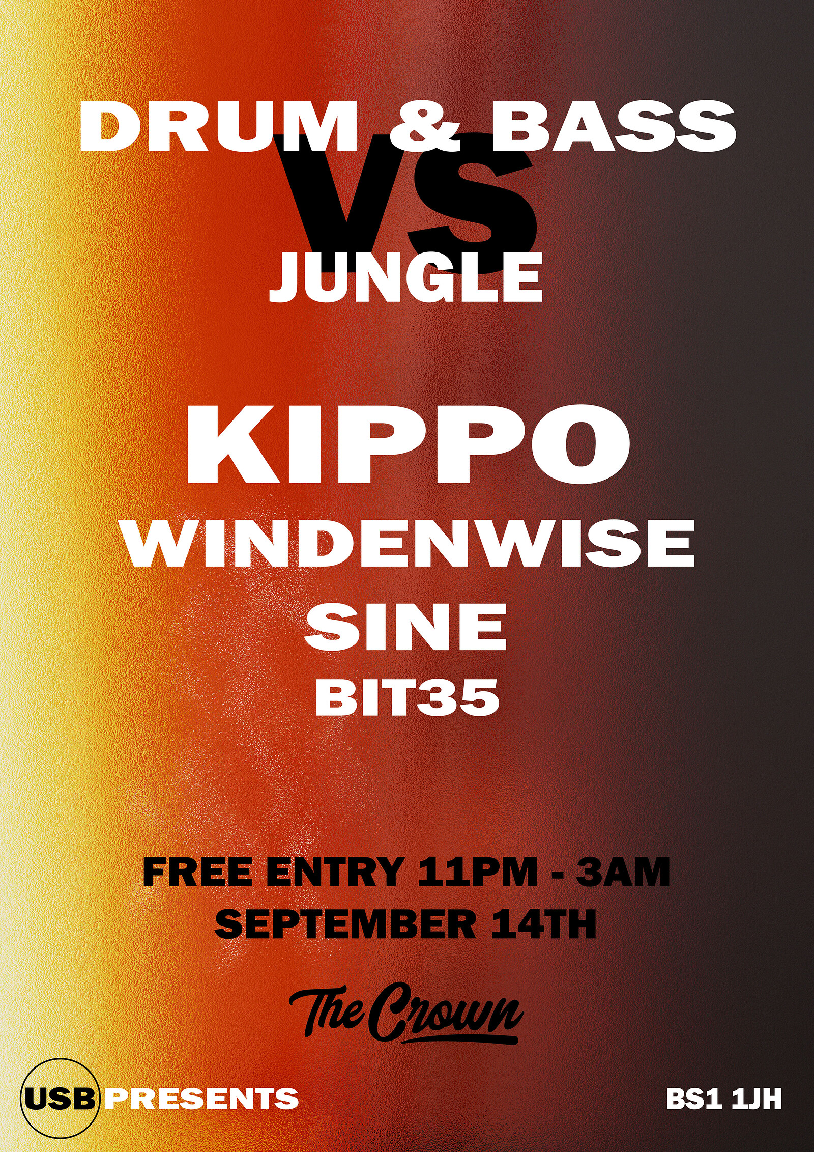 Drum & Bass vs Jungle at The Crown