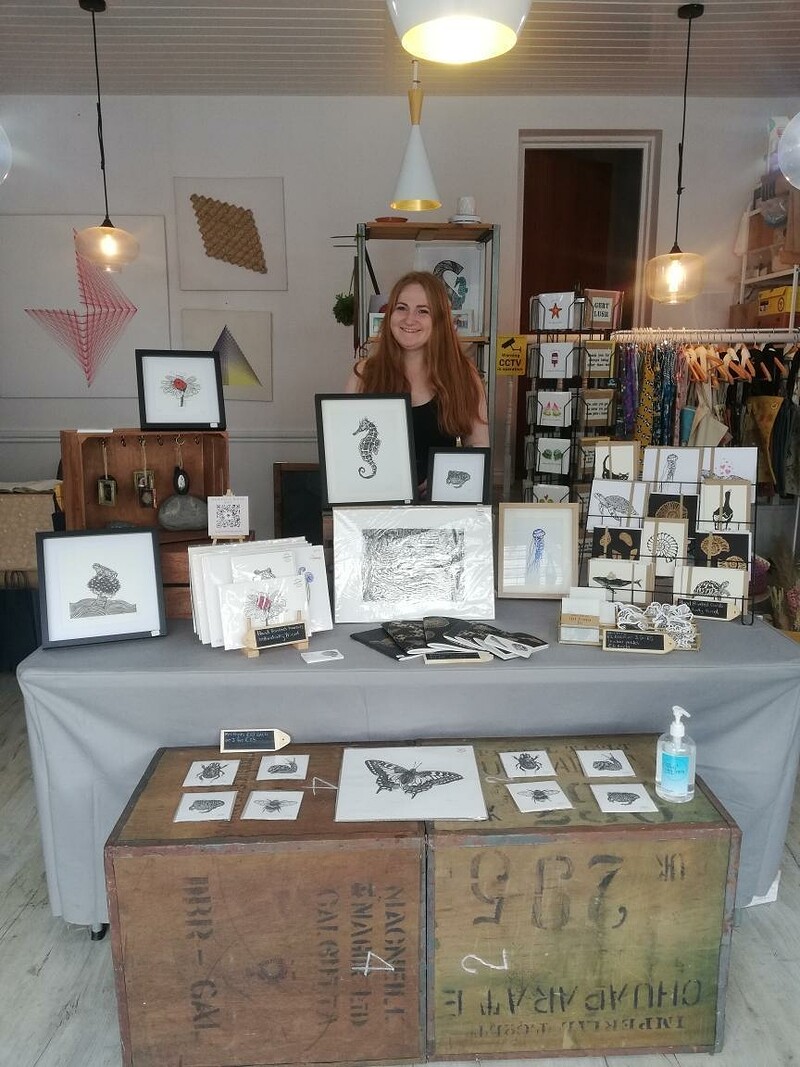 Meet the Maker - Harriet Rose Art at Independent Design Collective