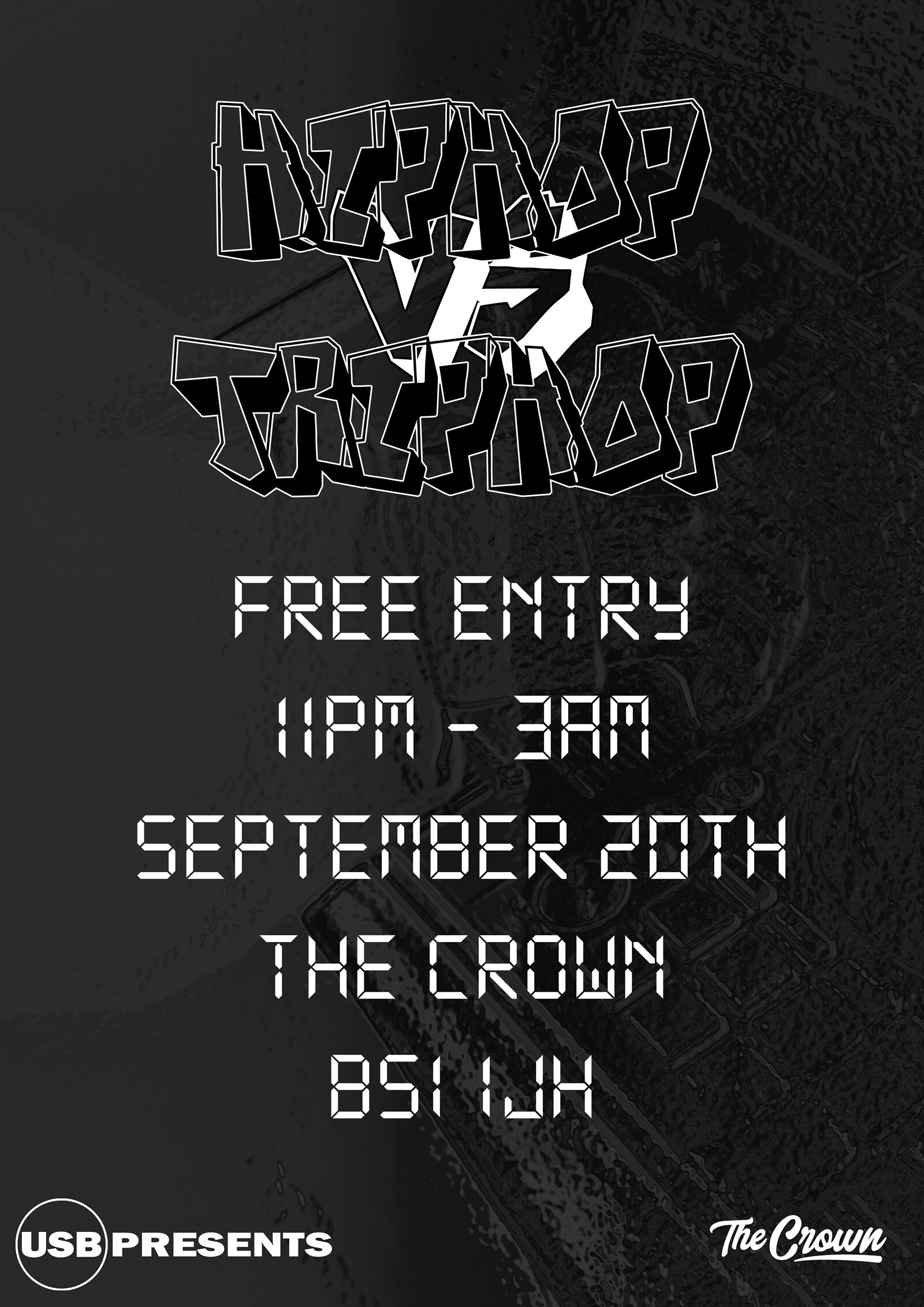 HipHop vs TripHop at The Crown