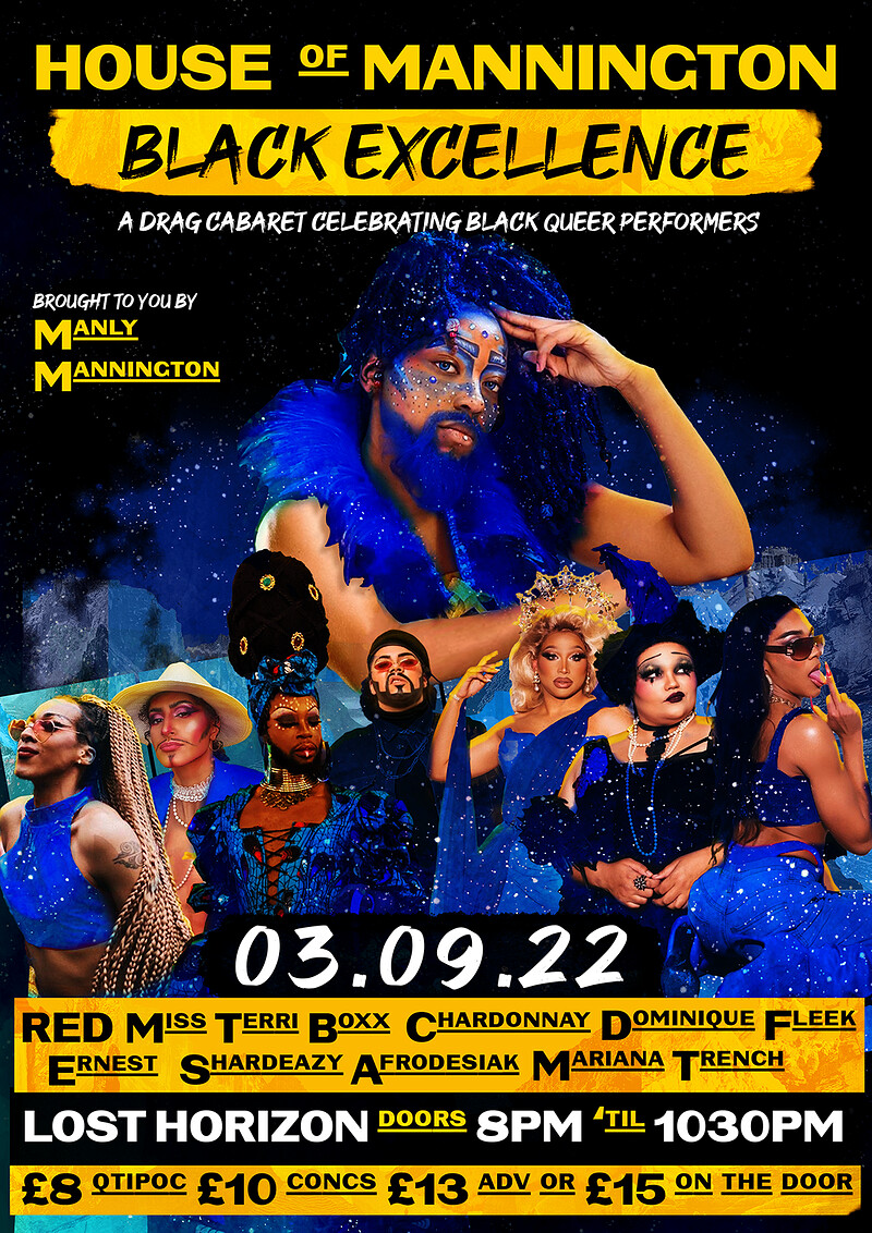 House of Mannington: Black Excellence Cabaret at Lost Horizon