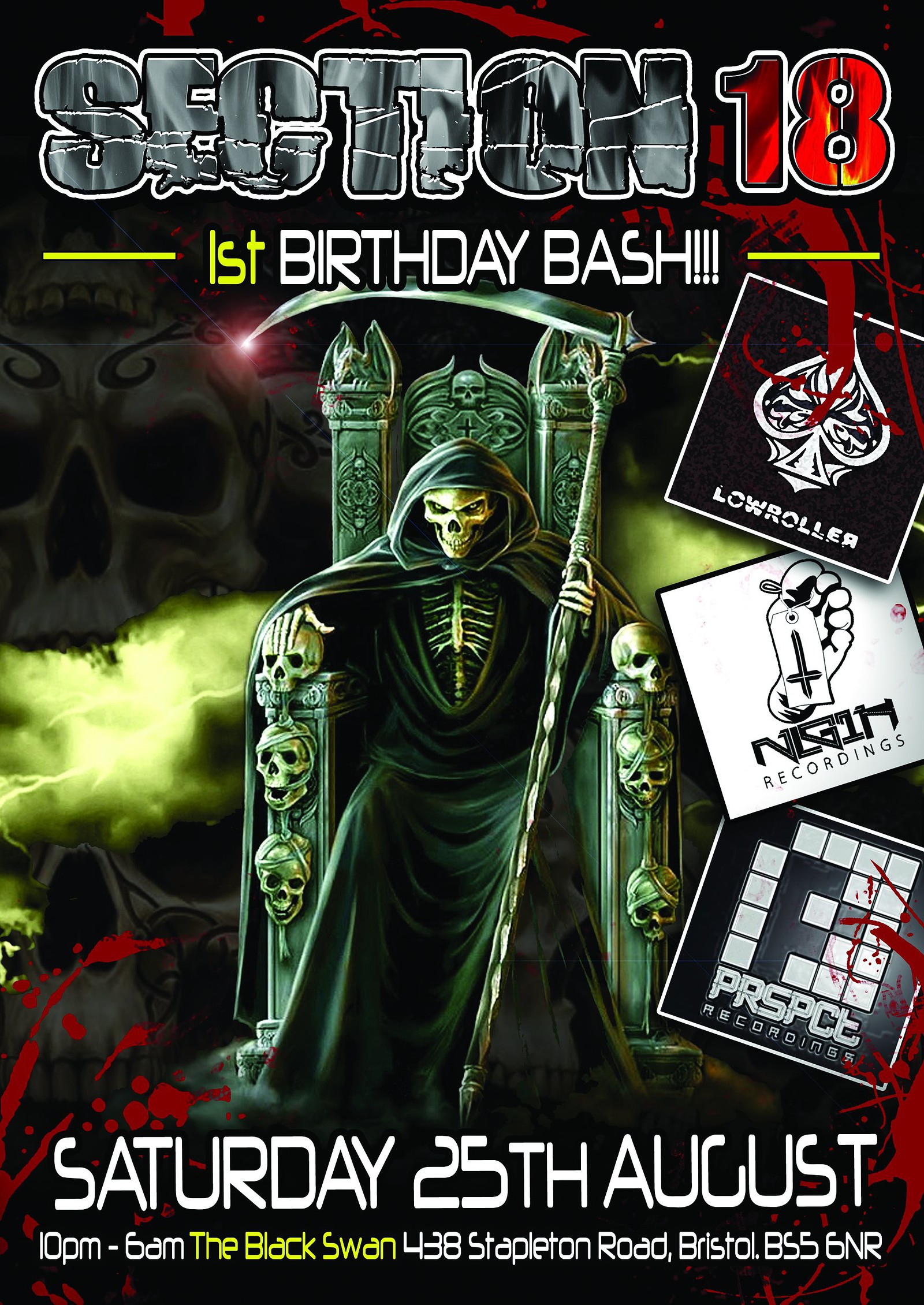 Section 18's 1st Birthday Bash at The Black Swan