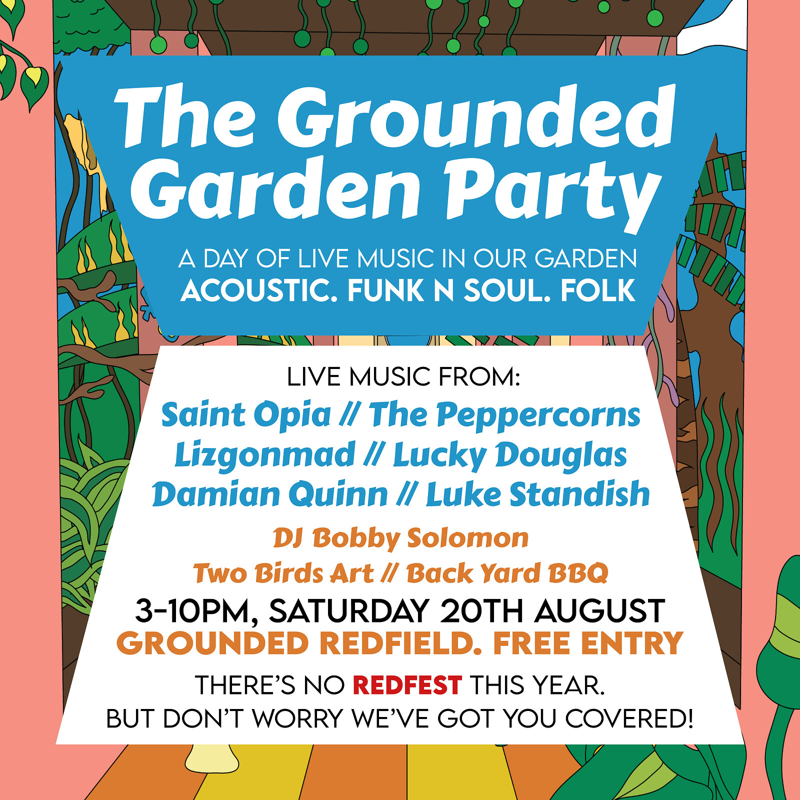 The Grounded Garden Party at Grounded Redfield