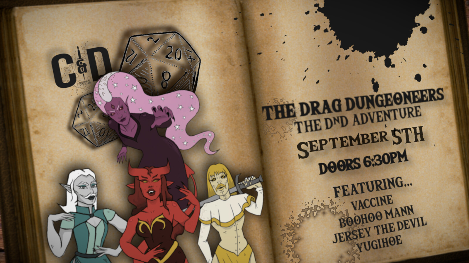 The Drag Dungeoneers at The Cloak and Dagger