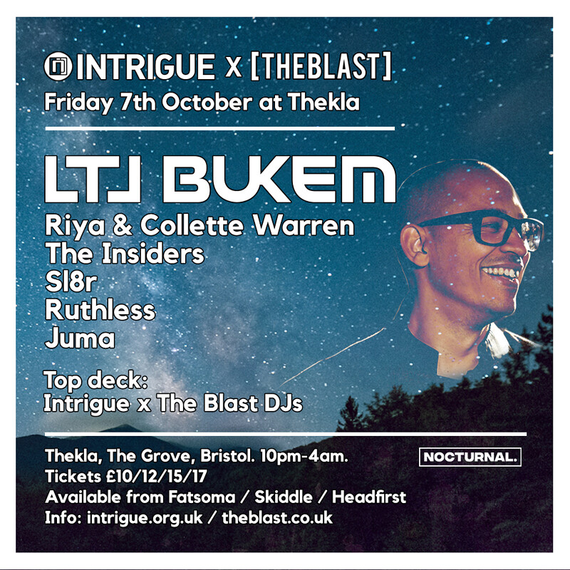 Intrigue x  present // LTJ Bukem at Thekla