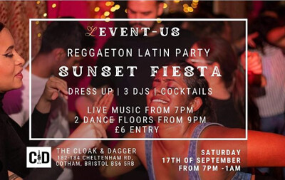 Sunset Fiesta at The Cloak and Dagger