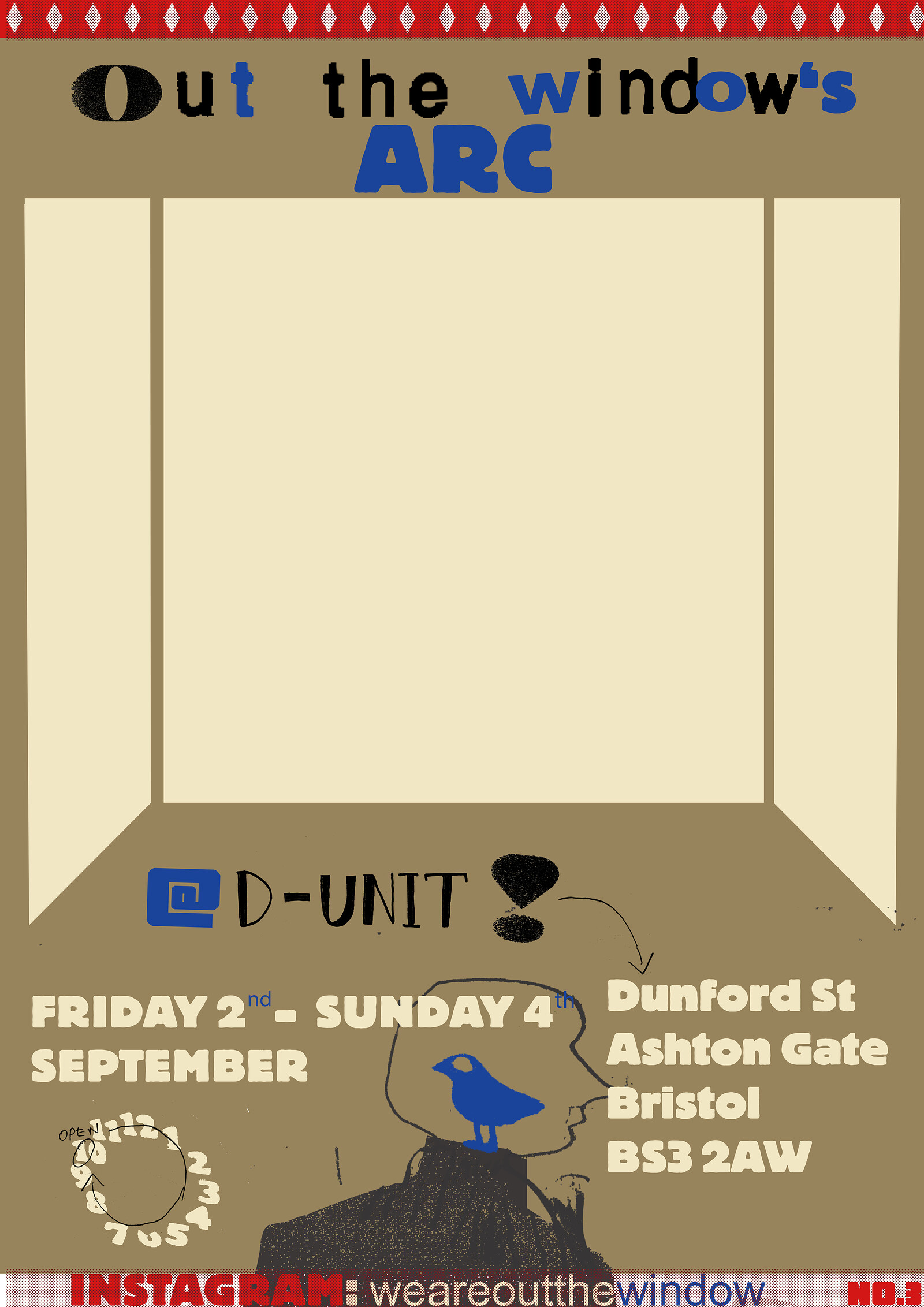 Out the Window’s ARC at D–UNIT