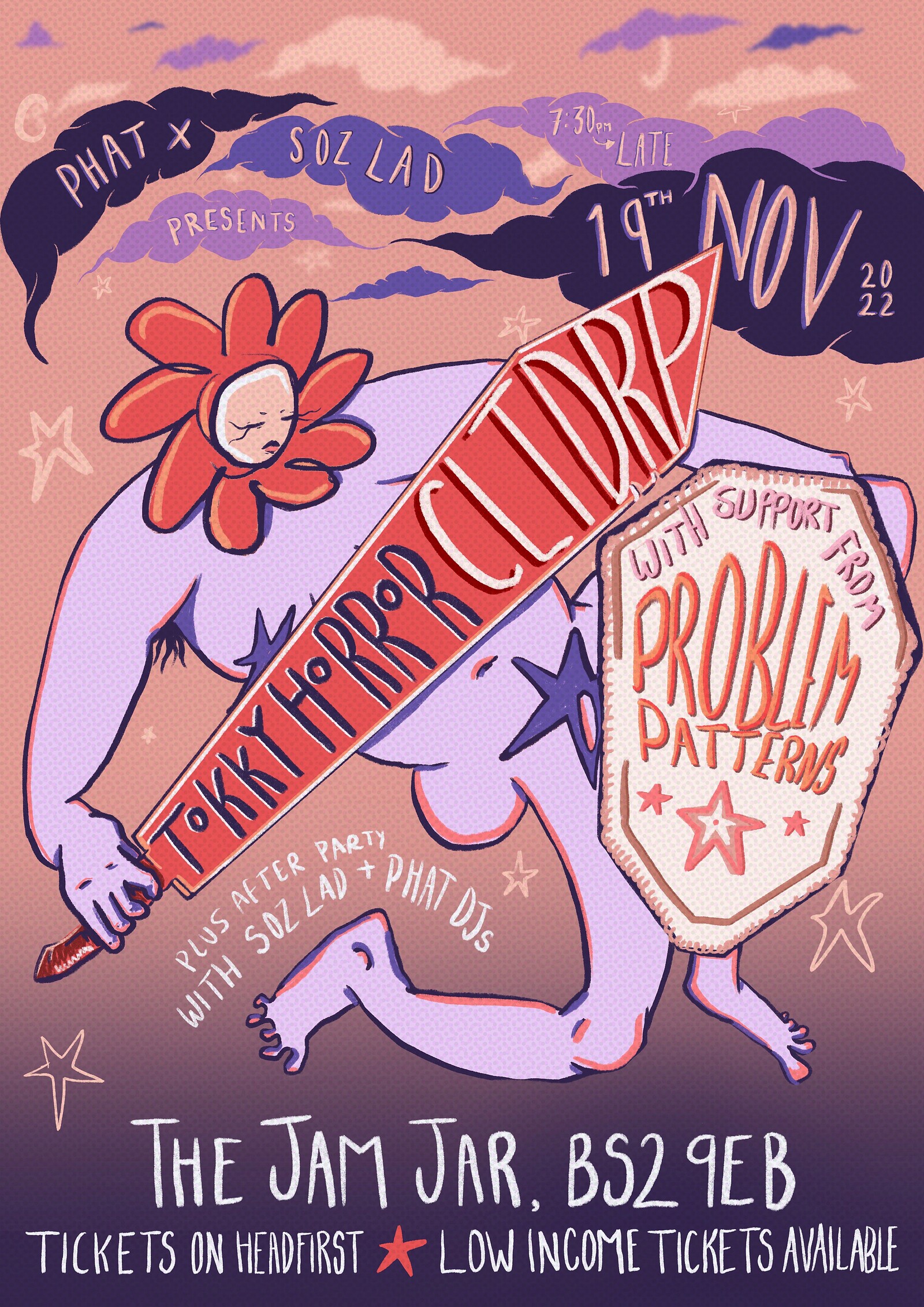 bday CLT DRP, TOKKY HORROR & MORE at The Jam Jar