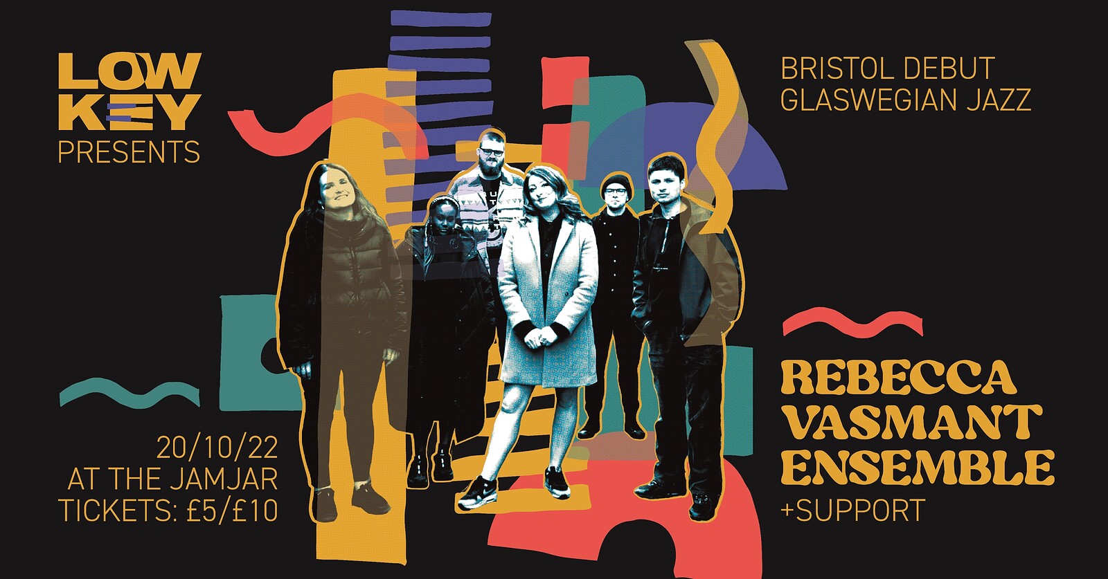 Rebecca Vasmant Ensemble + t l k + Winona at The Jam Jar