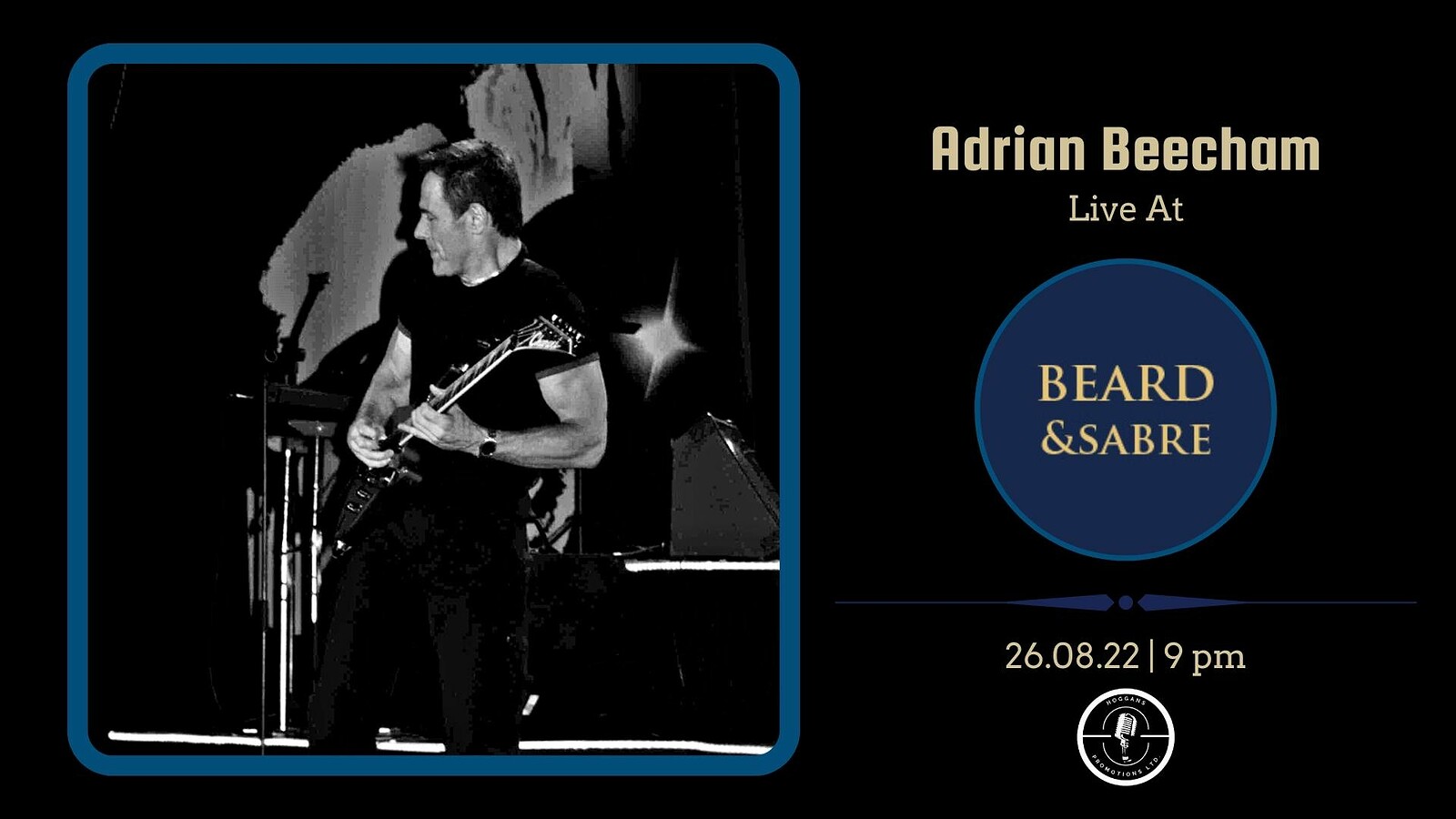 Adrian Beecham // Friday Night Music // Free Entry at Beard and Sabre
