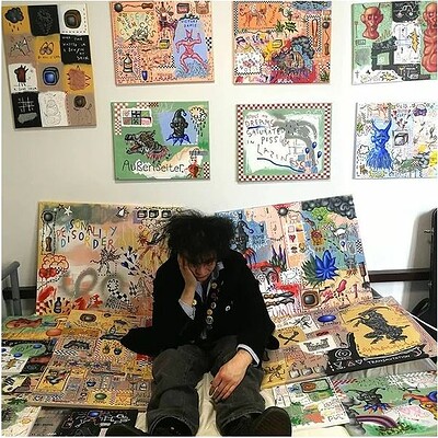 Max Middlewood - Mural Launch at Strange Brew