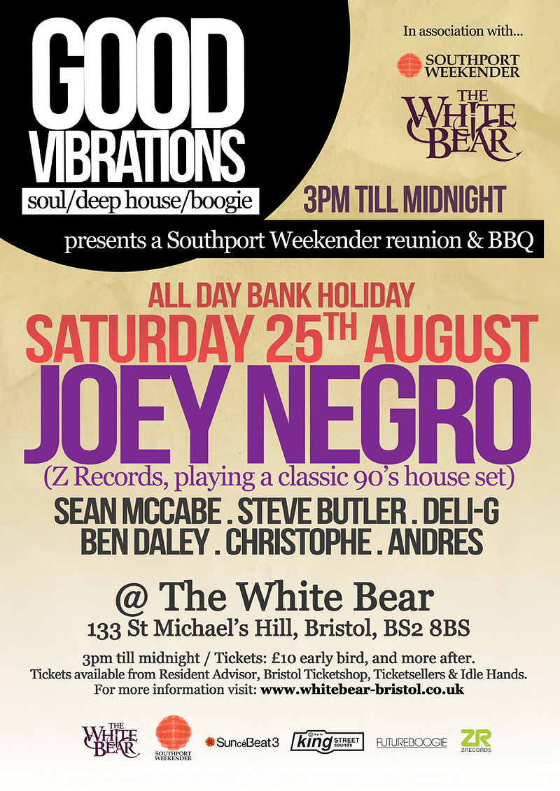Joey Negro @ The White Bear at The White Bear