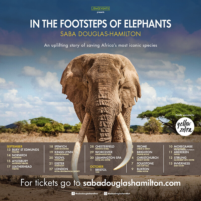 Saba Douglas-Hamilton: The Footsteps of Elephants at Bristol 1532