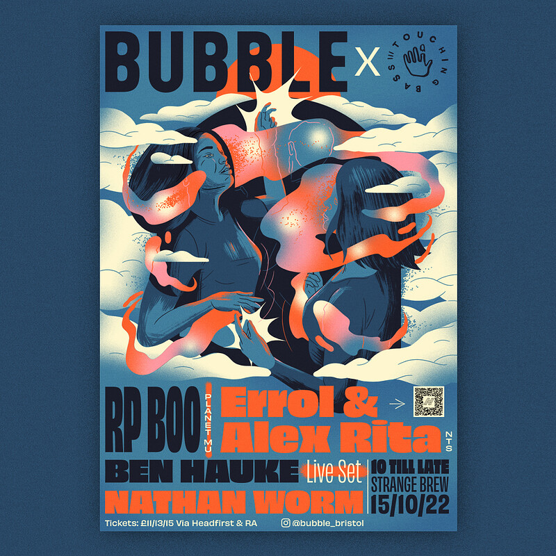 BUBBLE: RP Boo, Errol & Alex Rita, Ben Hauke at Strange Brew
