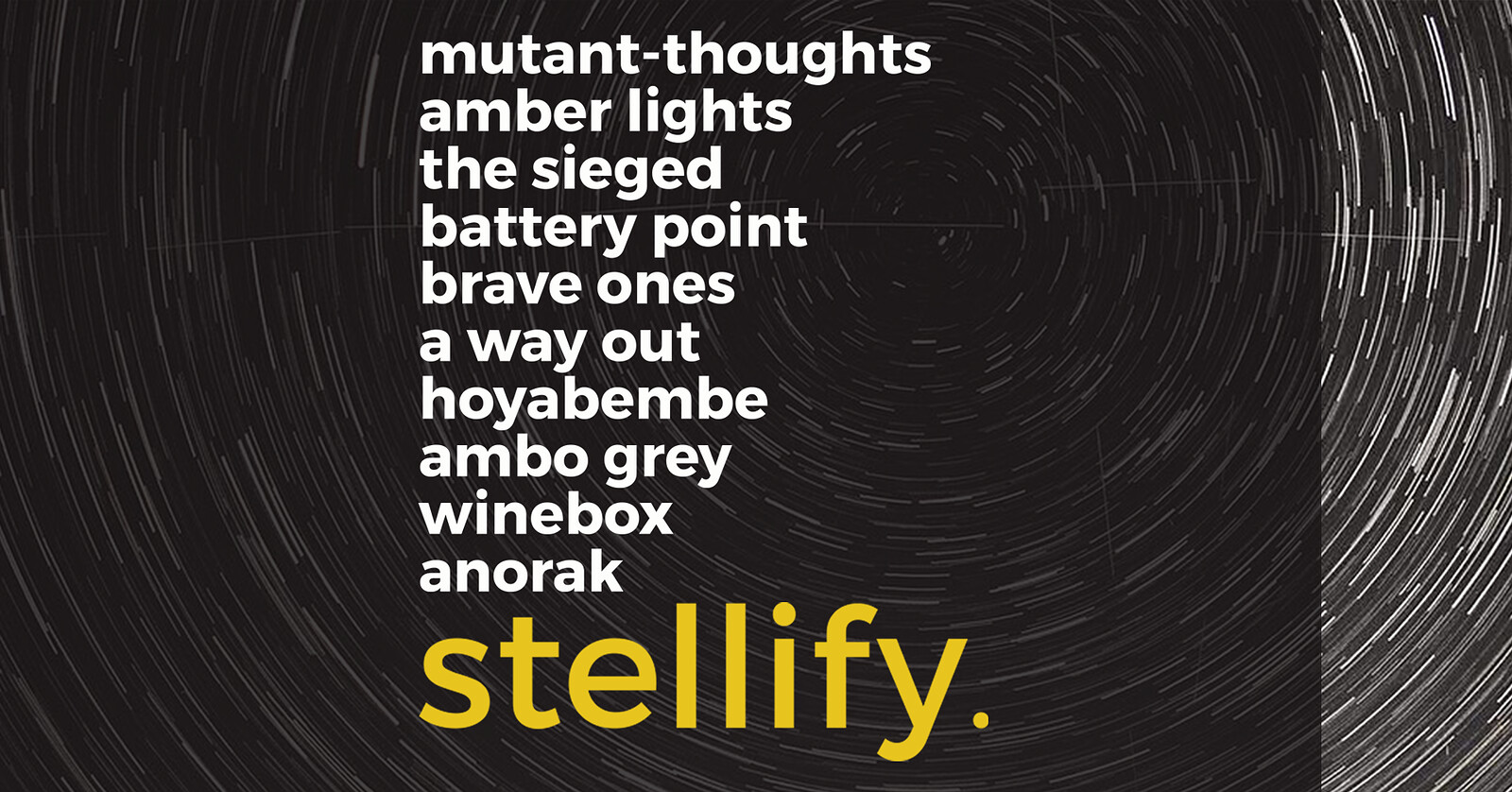 WE NEED BANDS | Stellify at The Crown