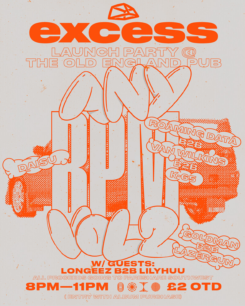 excess ANY BPM Vol.2 Launch Party at The Old England Pub