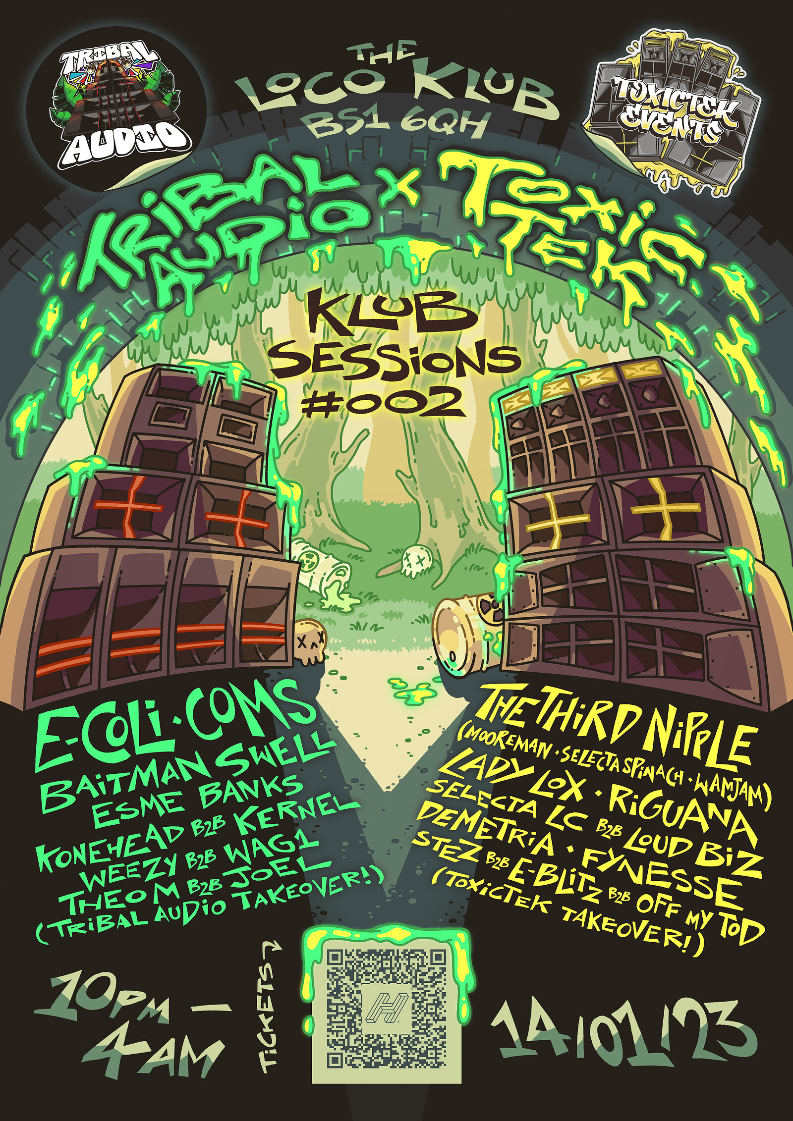 Tribal Audio X ToxicTek Klub Sessions 002 at Loco Klub