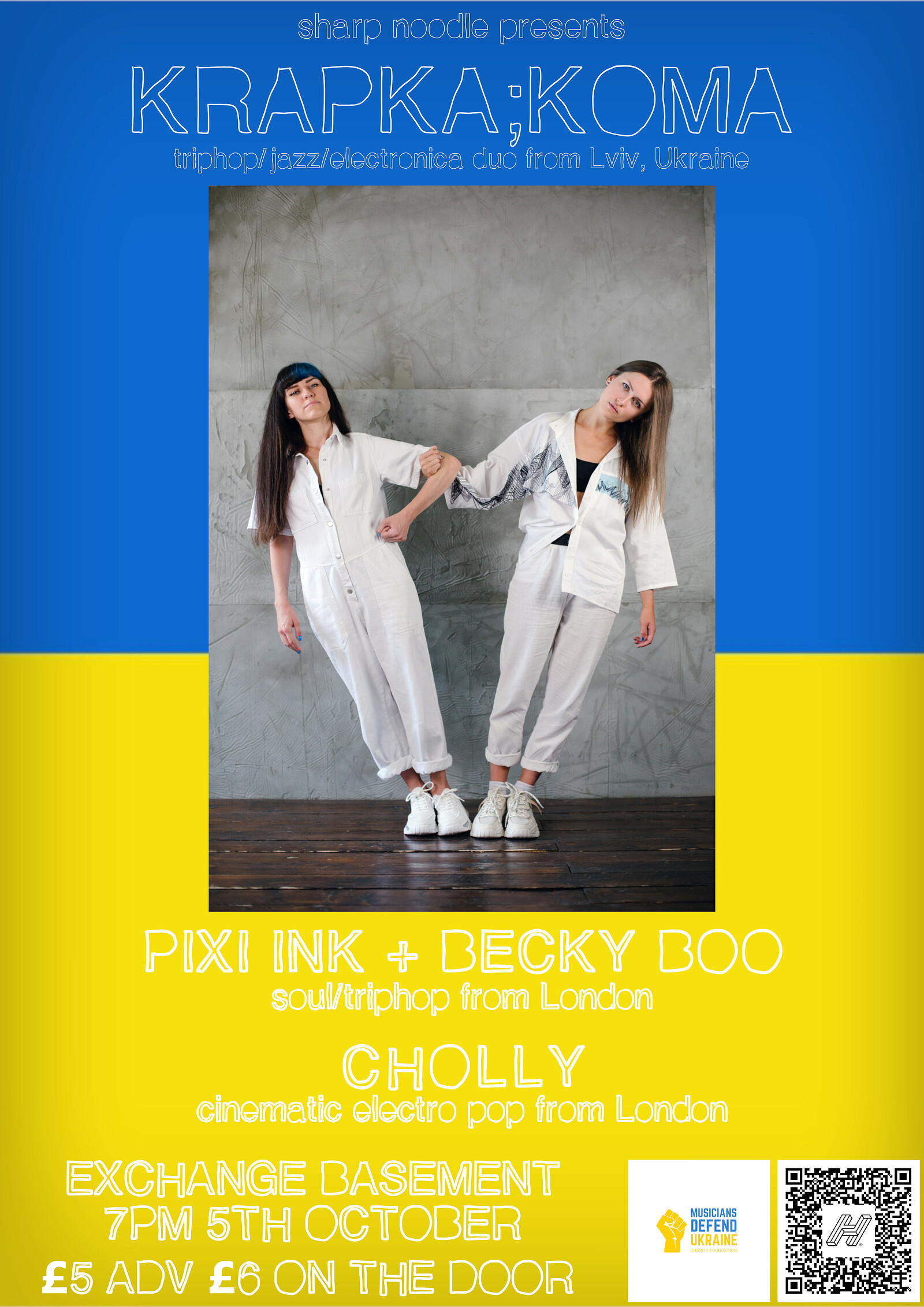KRAPKA;KOMA / PIXI INK & BECKY BOO / CHOLLY at Exchange