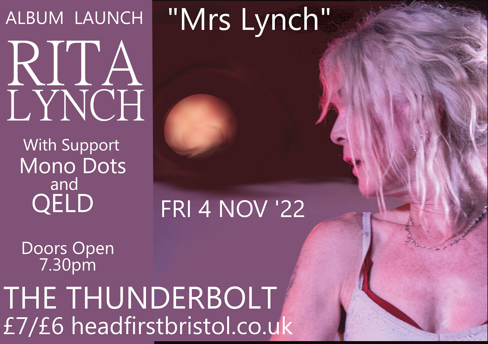 RITA LYNCH - ALBUM LAUNCH // Qeld // Mono Dots at The Thunderbolt