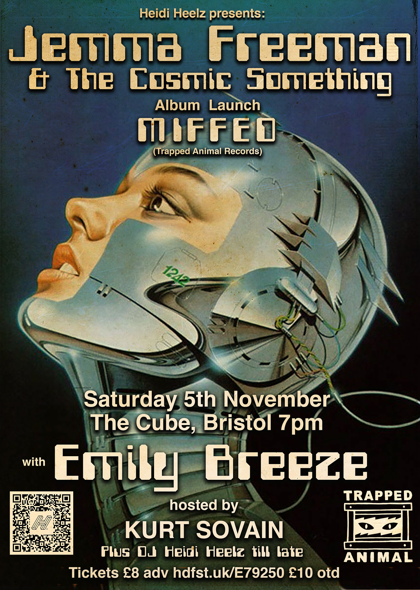 Jemma Freeman &The Cosmic Something + Emily Breeze at The Cube