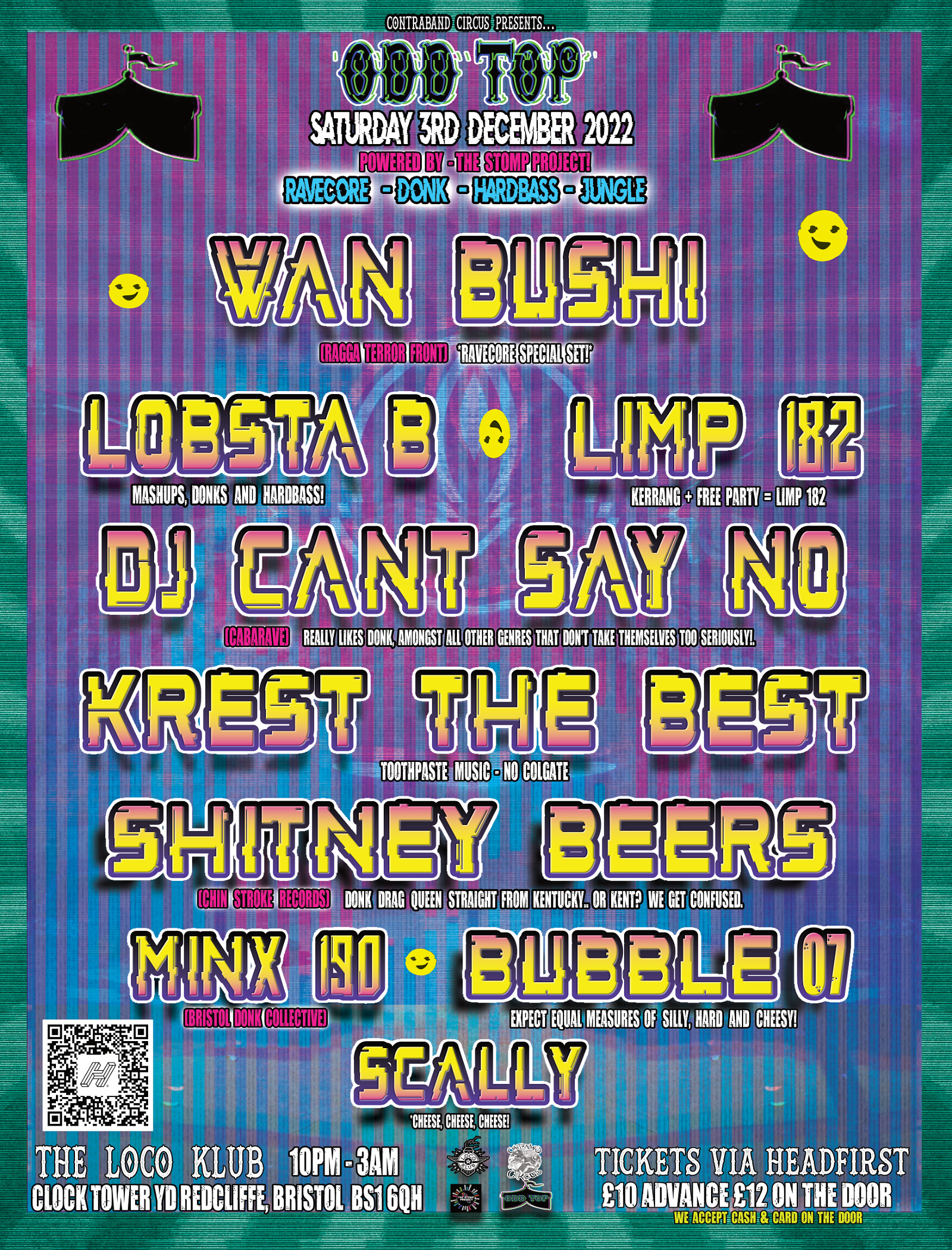 Odd Top - Ravecore - Donk - Jungle at Loco Klub
