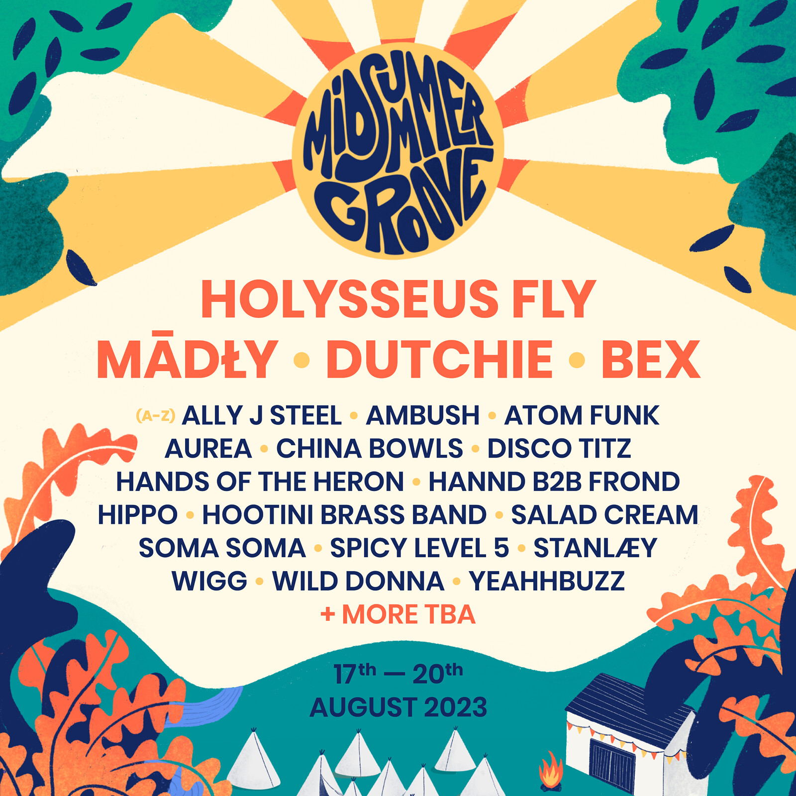 Midsummer Groove Festival 2023 at Secret Location (Somerset)