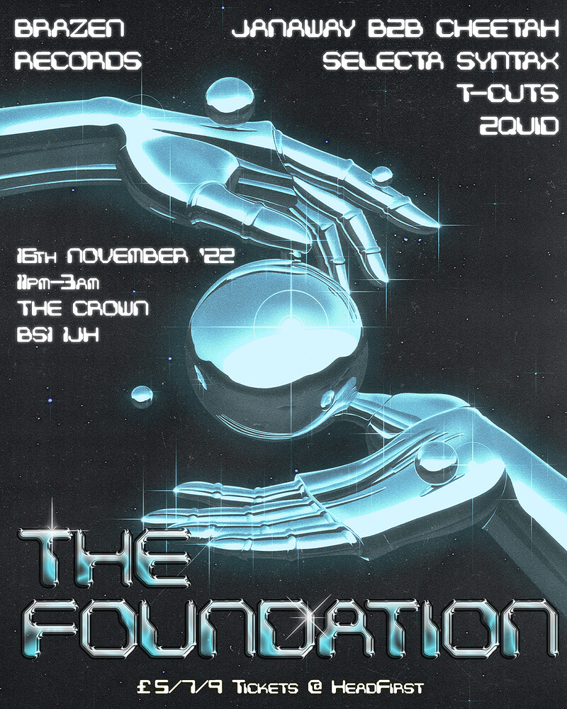 Brazen Records presents: The Foundation at The Crown