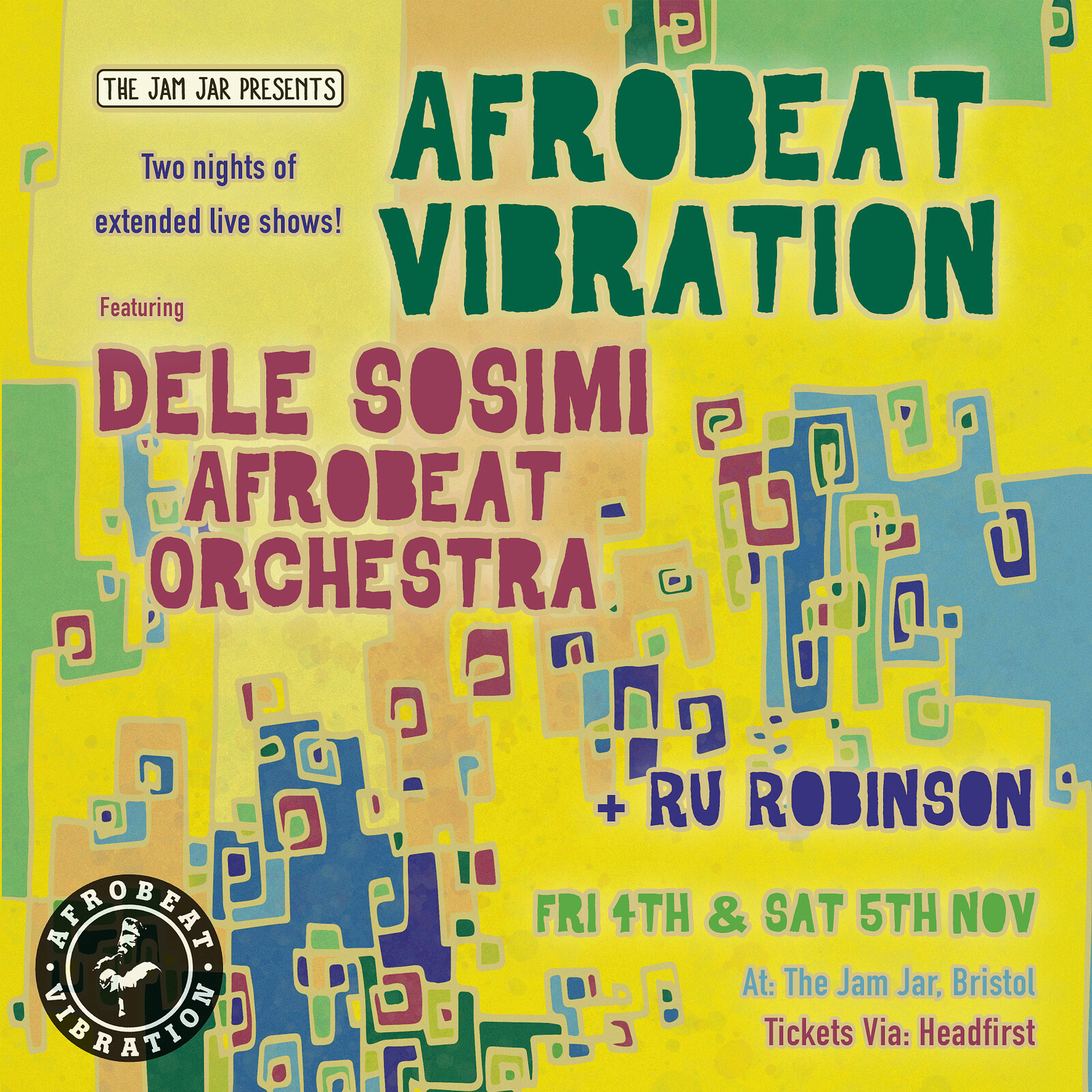 Afrobeat Vibration at The Jam Jar