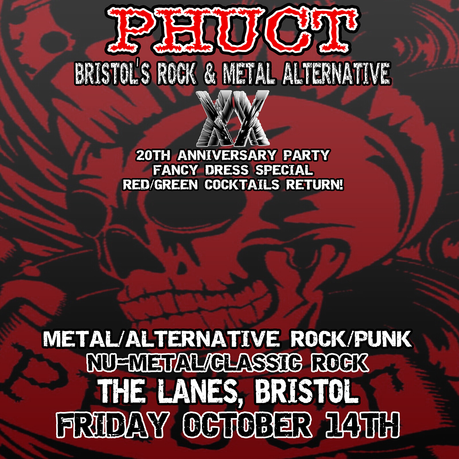 PHUCT 20th anniversary bash at The Lanes