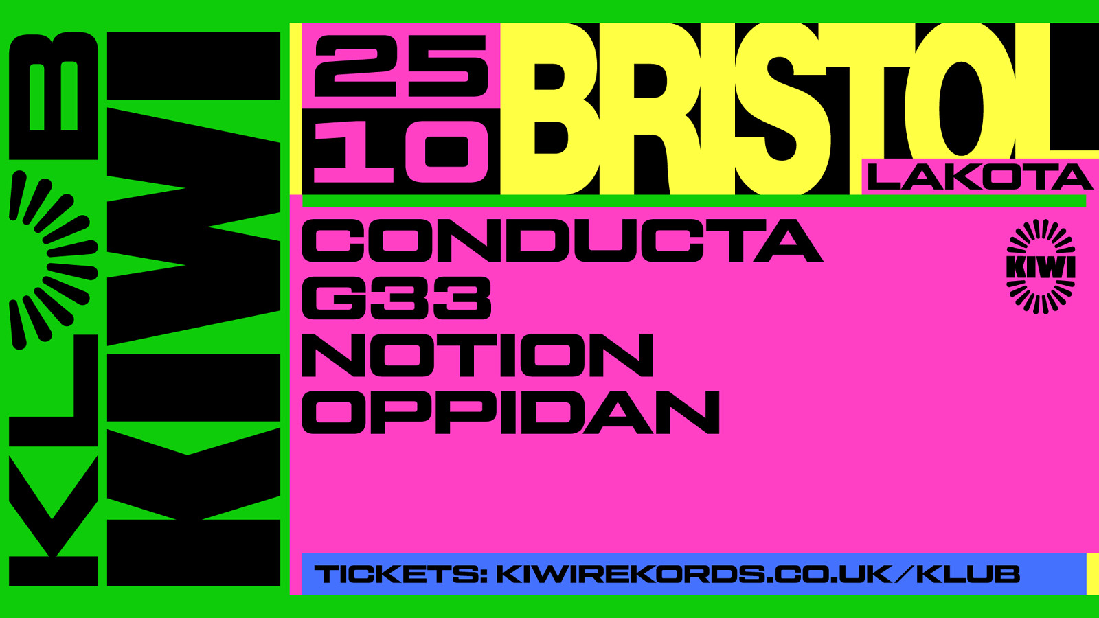 Shutdown: Conducta, G33, Notion, Oppidan at Lakota