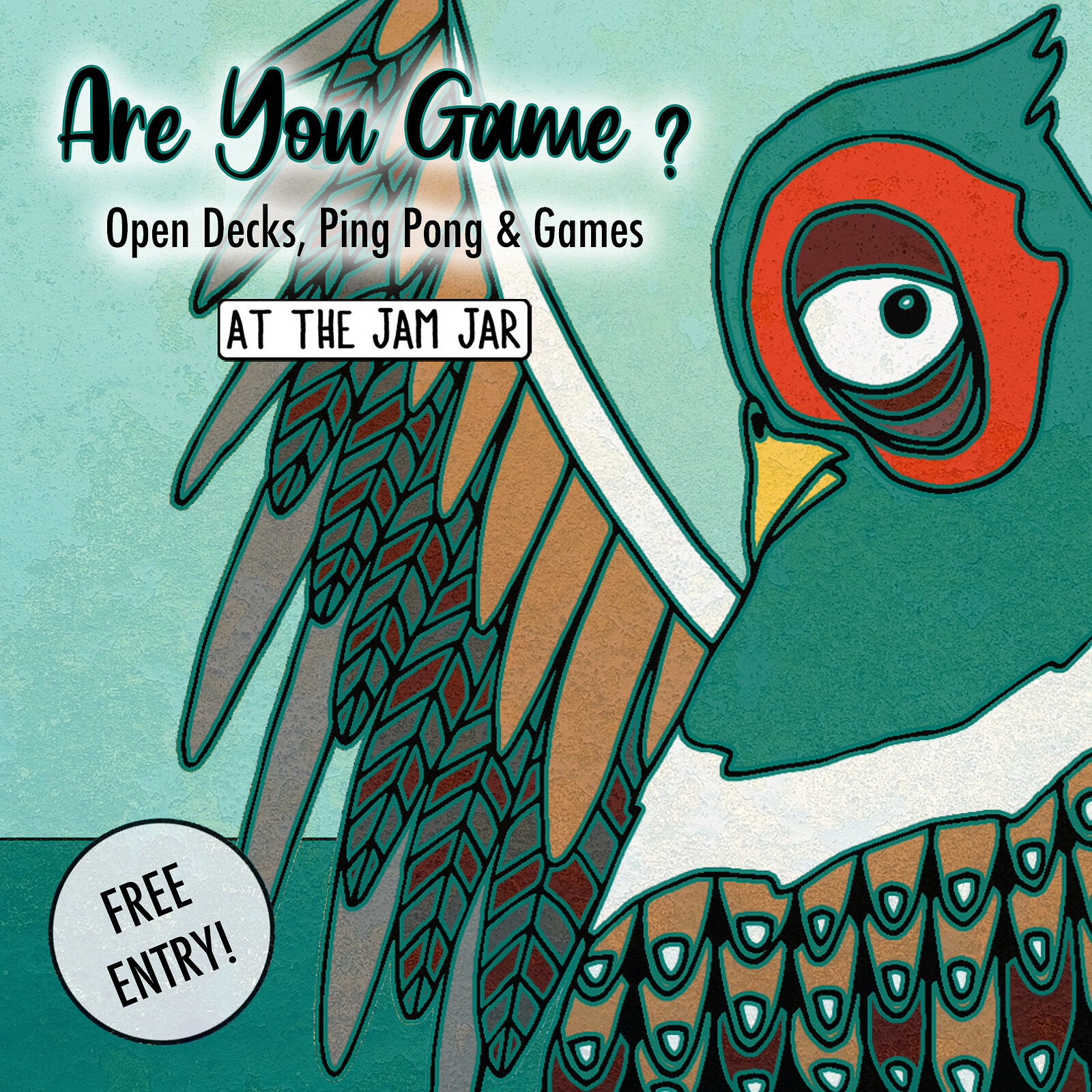 Are You Game? at The Jam Jar