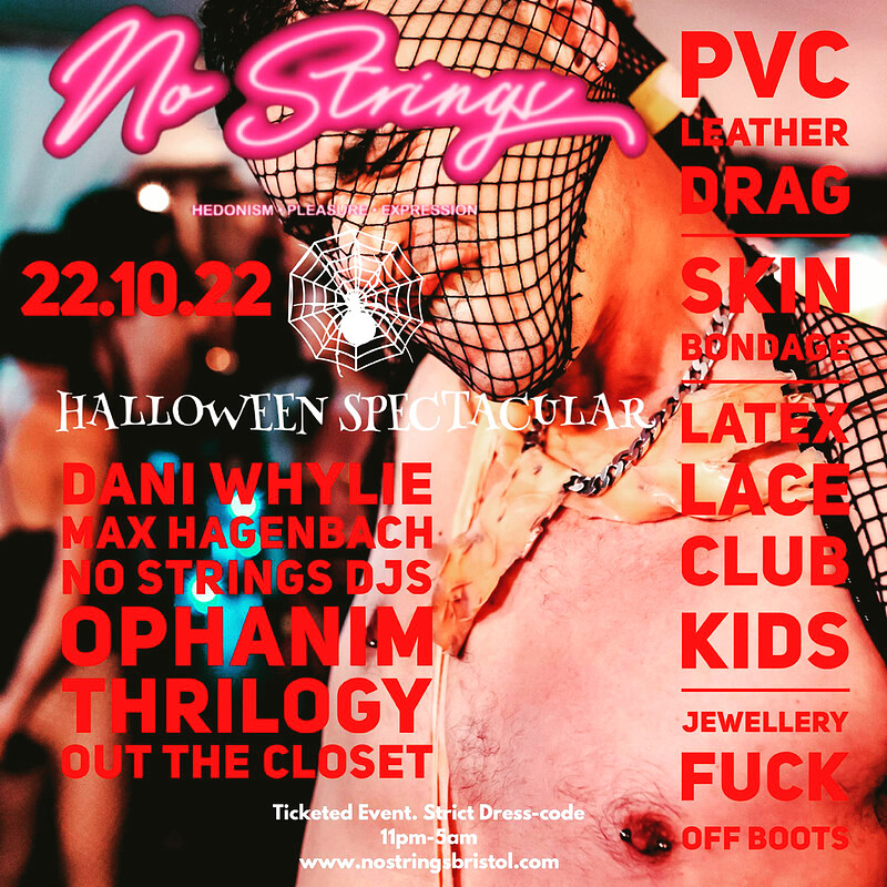 NO STRINGS HALLOWEEN SPECTACULAR at Dare to Club
