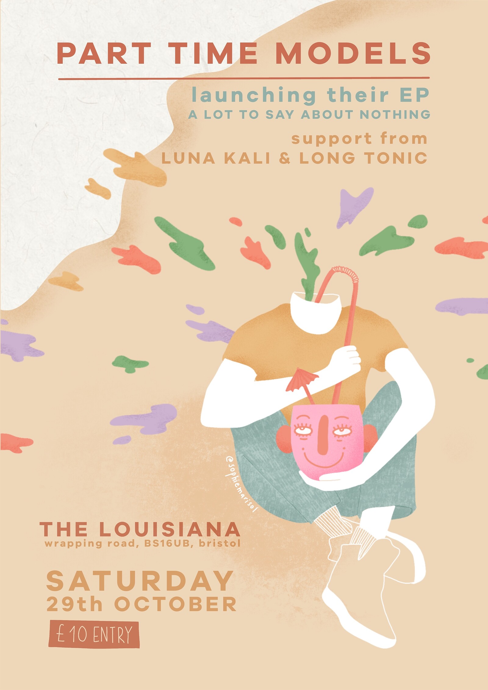 Part Time Model Part Time Models EP launch tickets — £10.80 | The Louisiana, Bristol