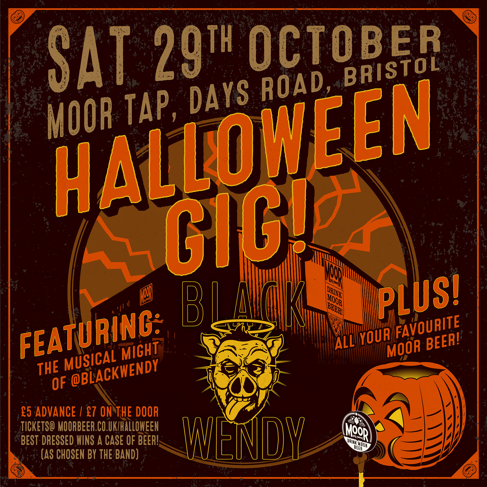 Black Wendy at Moor Beer Brewery