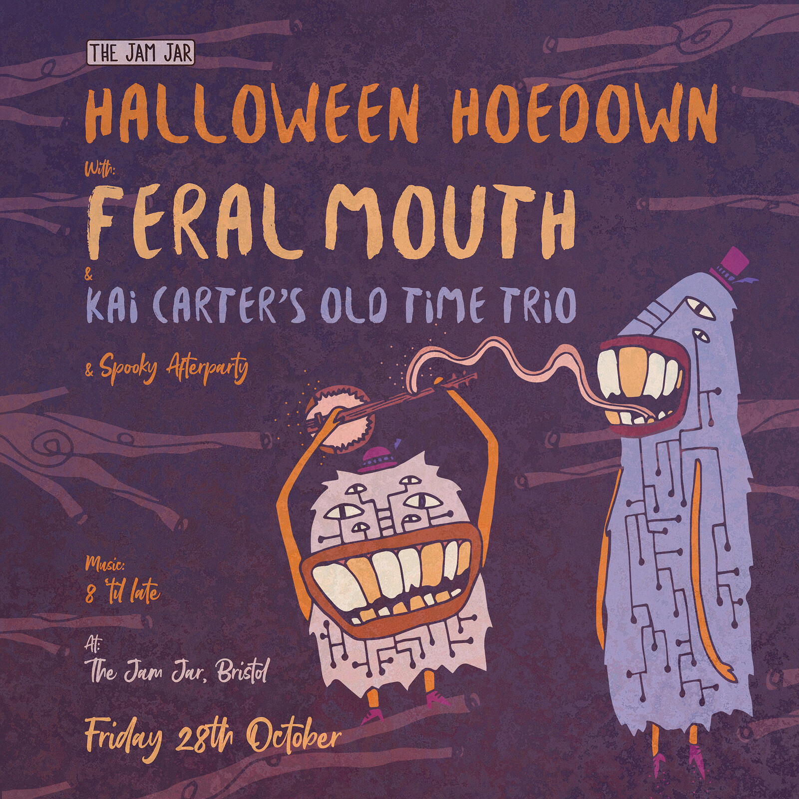 Cancelled - Halloween Hoedown at The Jam Jar